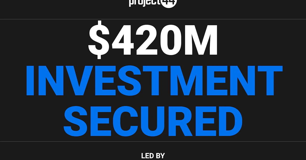 project44 Raised $420 Million Investment | project44